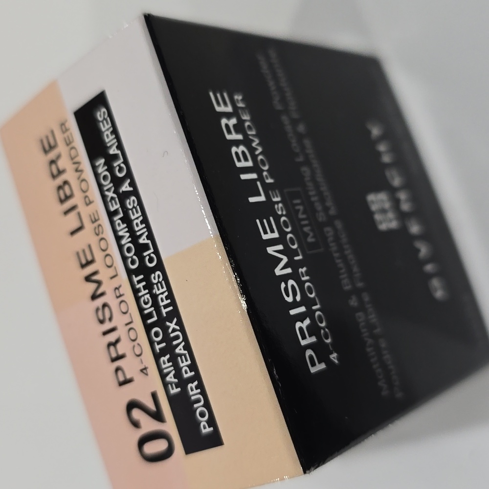 NIB ✅Givenchy #2 SATIN BLANC Prisme Libre 4 Color Loose Correcting Powder Mini